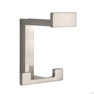 Gancho de pared 2324 32 Plata cepillada