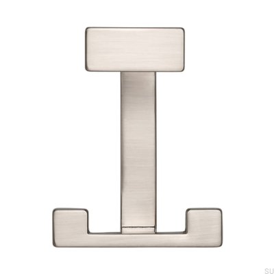 Gancho de pared 2324 32 Plata cepillada