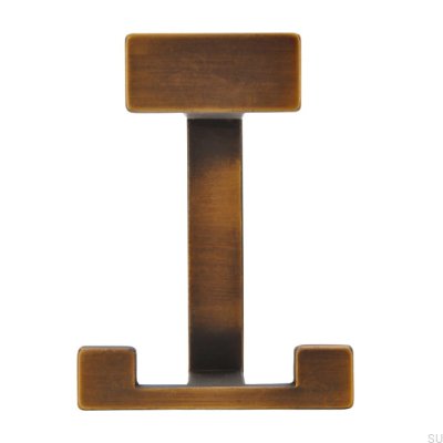 Colgador de pared 2324 32 Oro envejecido cepillado