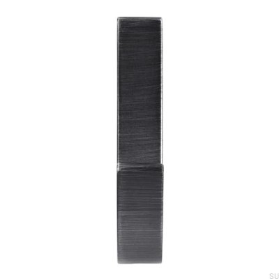 Colgador de pared 2433 32 Plata envejecida cepillada