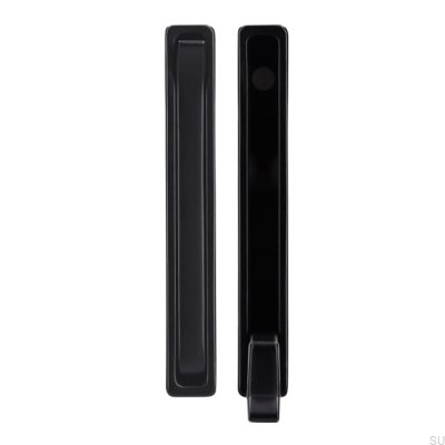 Percha para muebles empotrable 2227 Metal Negro Mate