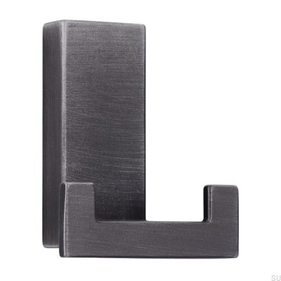 Colgador de pared 2435 24 Plata envejecida cepillada