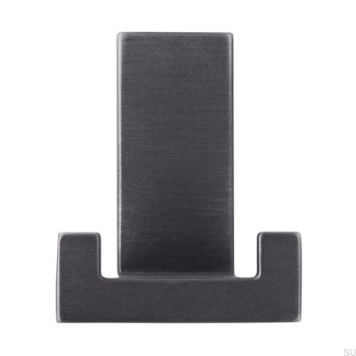 Colgador de pared 2435 24 Plata envejecida cepillada