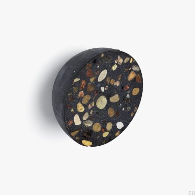 Pomo para mueble de terrazo Nenu Noir