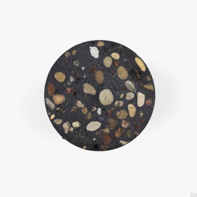 Pomo para mueble de terrazo Nenu Noir