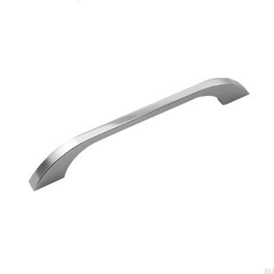 Tirador para mueble longitudinal Lya 160 Silver Brushed