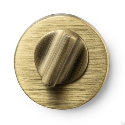 Cerradura estándar escandinava de bronce antiguo Helix 200