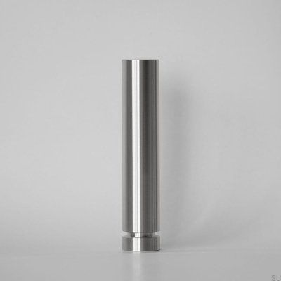 Pata para mueble Tess 15 Plata Inox Cepillado