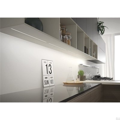 Ápice del perfil de aluminio Incl. Caja
