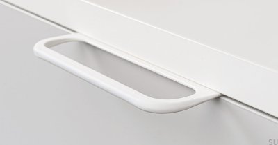 Tirador para mueble Rim Metal Blanco Mate