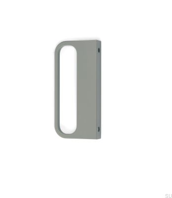 Tirador para mueble Rim Metal Gris