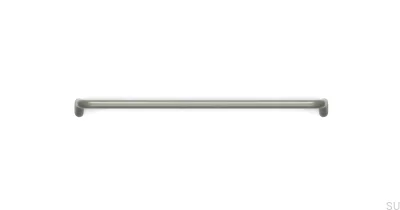 Tirador largo para mueble Soft 192 Gris Mate