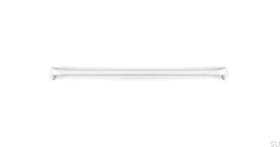 Tirador para mueble longitudinal Soft 320 Blanco Mate
