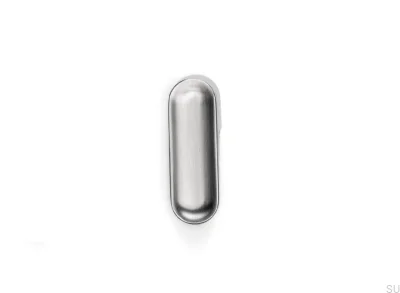 Perilla para muebles de níquel cepillado Luv