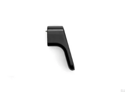 Pomo para mueble Luv Negro Mate