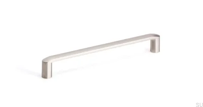 Tirador para mueble Roma 160, níquel cepillado