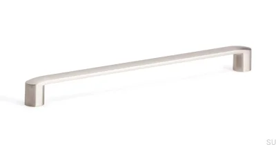 Tirador para mueble Roma 320, níquel cepillado