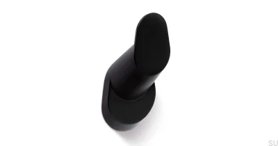 Colgador de pared Crestt Matt Black Eco
