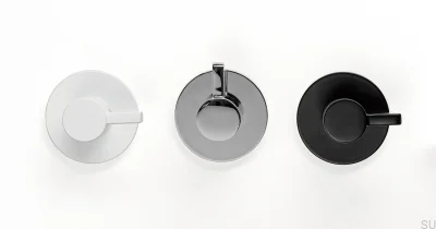 Colgador de pared Fin Blanco Mate Eco