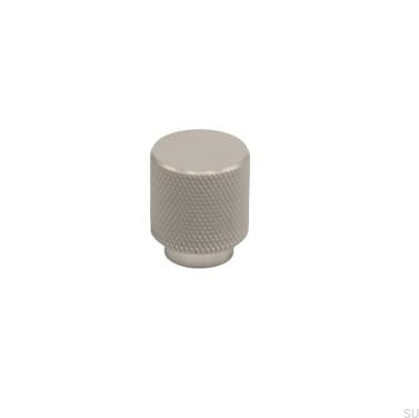 Pomo para mueble Helix 30 Plata Cepillado