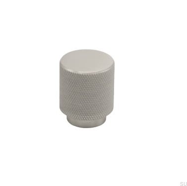 Pomo para mueble Helix 38 Plata Cepillado