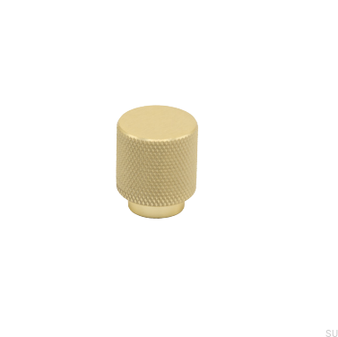 Pomo para mueble Helix 30 Oro Cepillado