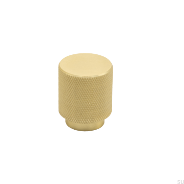 Pomo para mueble Helix 38 Oro Cepillado