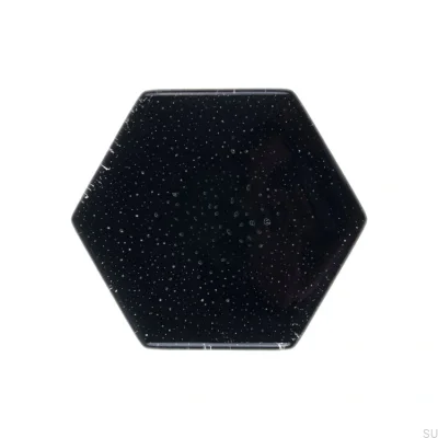 Mango de doble cara para cabina de ducha de cristal hexagonal