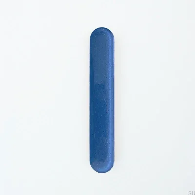Tirador para mueble redondo de cristal 128 Indigo