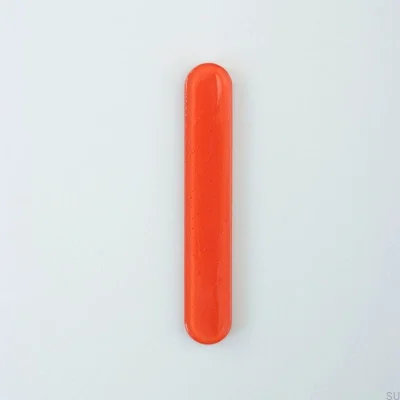 Tirador para mueble redondo 128 Glass Carrot ovalado
