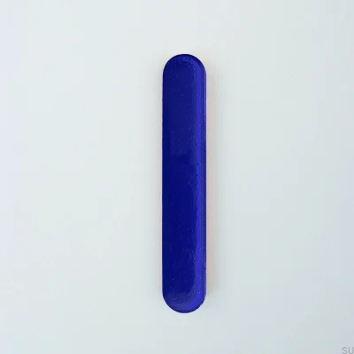 Tirador para mueble cristal 128 redondo Ultramarine