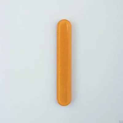Tirador para mueble vidrio 128 redondo Miel