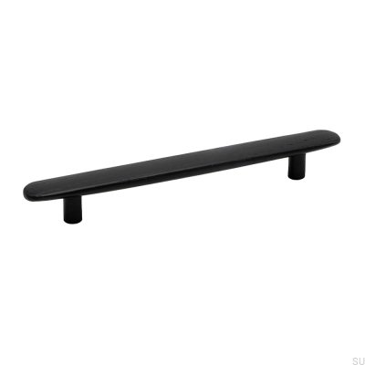 Tirador para mueble alargado Brutus 160 Madera Negro