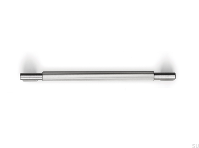 Tirador para mueble Arpa 320, aluminio, plateado, cepillado