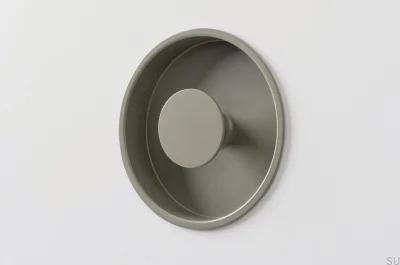 Tirador para mueble Dipo Gris Verde empotrado