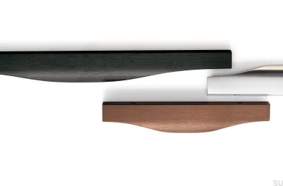 Tirador para mueble Edge Noma 0254 128 Anodizado Pulido
