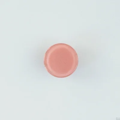 Mueble pomo cristal redondo rosa