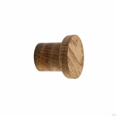 Colgador de pared de madera de roble básico - Tinte de aceite