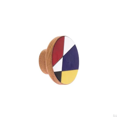 Pomo para mueble Moderna Dębowa Esmaltado 40 - 55 - Aceite Incoloro Brillo