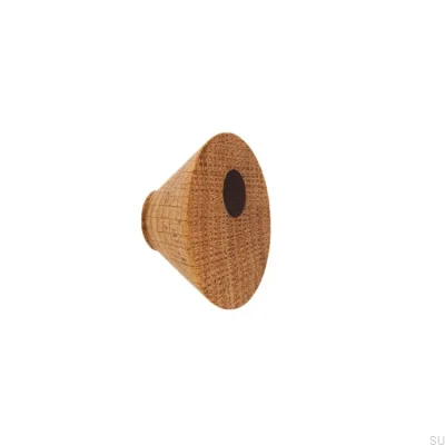 Pomo para mueble Dot Inlay II Madera Roble