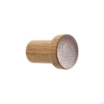 Colgador de pared Stamp Copper - Aceite semimate incoloro