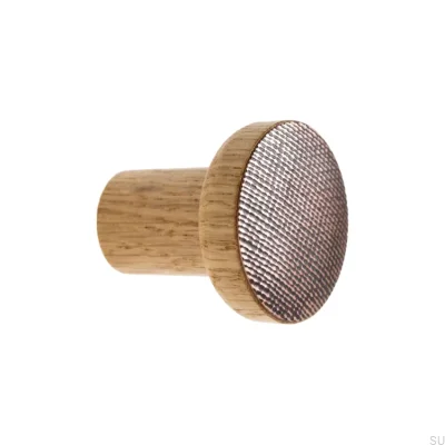 Colgador de pared Stamp Copper - Aceite semimate incoloro