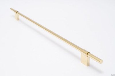 Tirador para mueble Line 342 Oro Latón Pulido Sin pintar