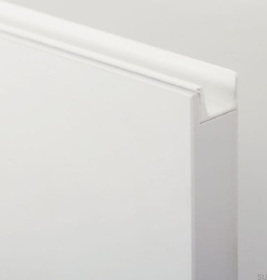 Tirador para mueble Jey2 297 Aluminio Blanco Mate