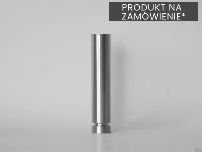 Pata para mueble Tess 15 Plata Inox Cepillado