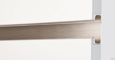 Tirador para mueble Edge Jey2 147 Aluminio Plata