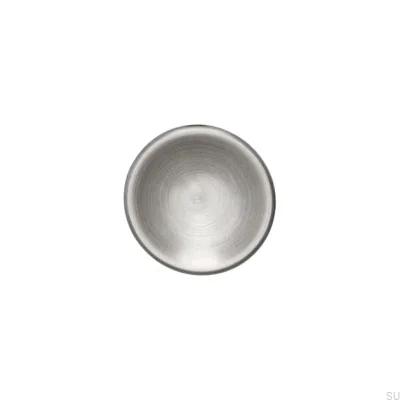 Pomo para mueble Disc 38 Níquel Cepillado