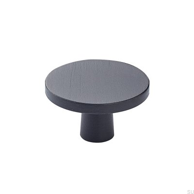 Pomo para mueble Platón Metal Negro
