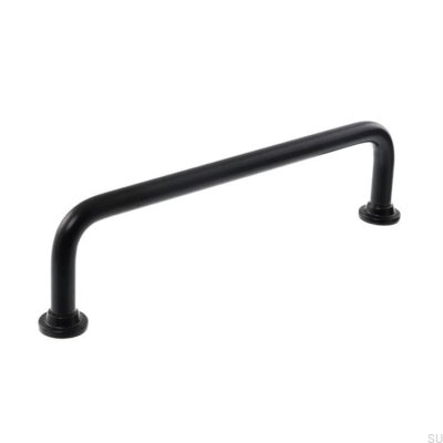 Tirador para mueble alargado 1353 128 Metal Negro