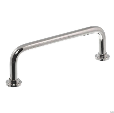 Tirador para mueble alargado 1353-96 Níquel pulido